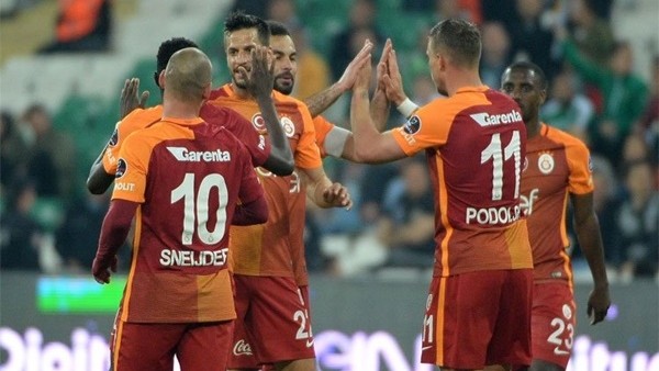 Bursaspor - Galatasaray maçından kareler