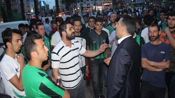 Denizlispor'un 51. yıl kutlamasında gerginlik