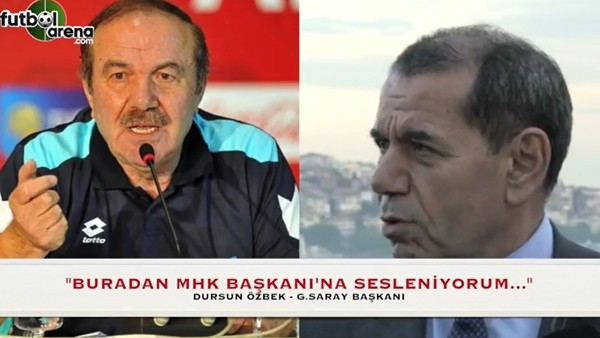 Dursun Özbek; MHK Başkanı'na sesleniyorum: "Allah aşkına..."