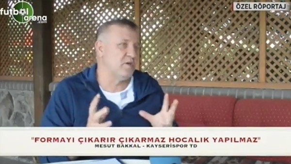 Mesut Bakkal'dan futbolu bırakanlara uyarı!