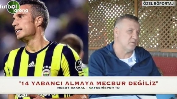 Mesut Bakkal: "14 yabancı almaya mecbur değiliz"