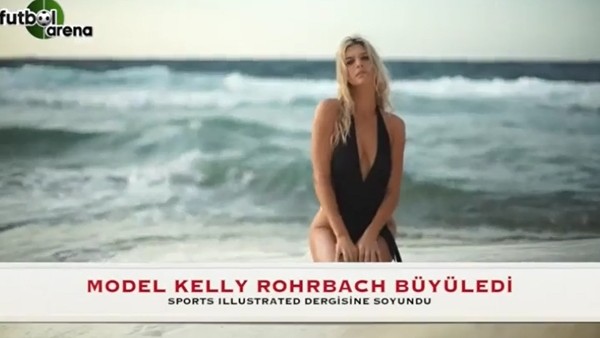 Model Kelly Rohrbach büyüledi
