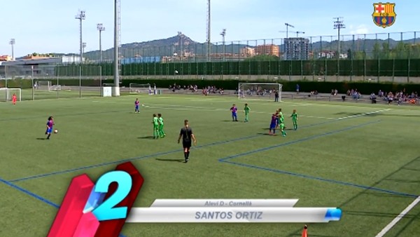 Barcelonalı gençlerden şık goller