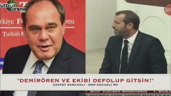 "Demirören ve ekibi defolup gitsin!"
