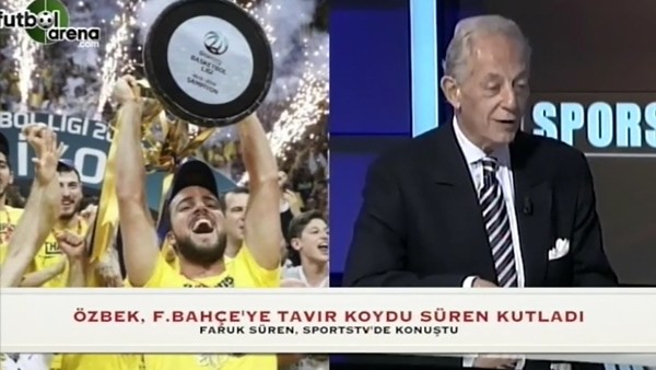 Faruk Süren: "Fenerbahçe'yi yürekten kutlarım"