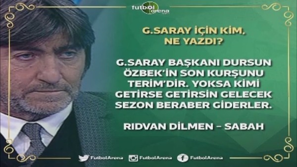Galatasaray için kim, ne yazdı?