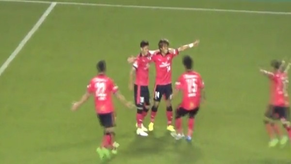 Attığı gole kendi bile inanamadı!