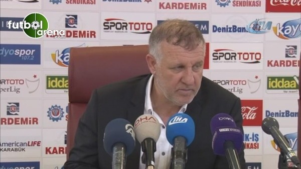 Mesut Bakkal: ''Puan aldığımız için sevinçliyiz''