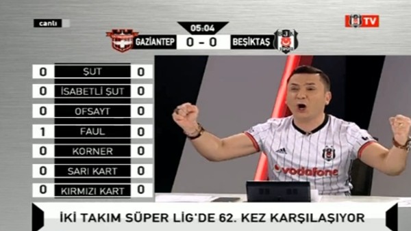 Ryan Babel'in golünde BJK TV!