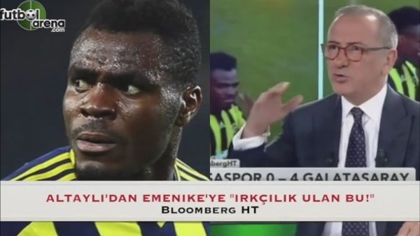 Emenike'ye sert tepki! "Irkçılık lan bu"