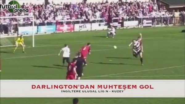 Darlington'dan muhteşem gol