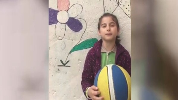 Küçük basketbolseverin çağrısı sosyal medyayı salladı