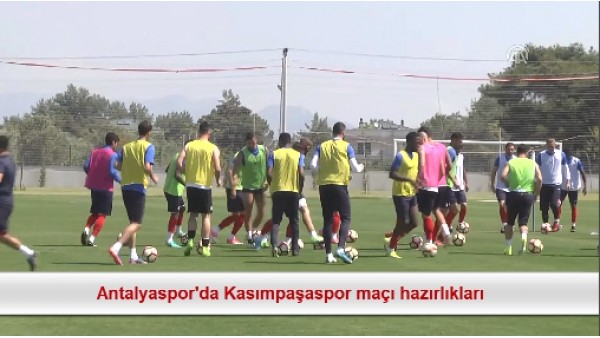 Antalyaspor'da Kasımpaşaspor maçı hazırlıkları