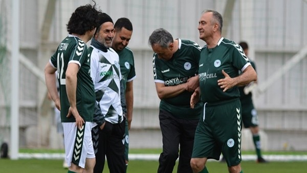 Konyaspor, şehir protokolüyle maç yaptı