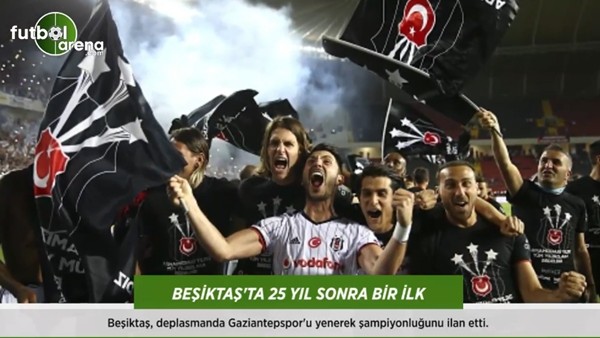 Beşiktaş'ta 25 yıl sonra bir ilk