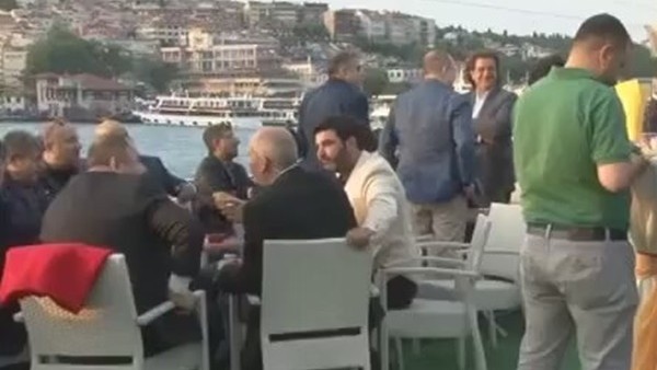 Yeni Malatyaspordan İstanbul Boğazı'nda kutlama