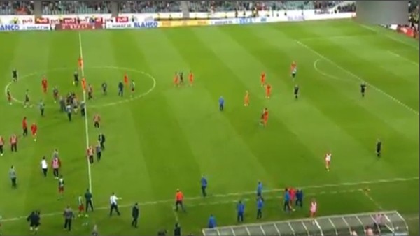 Rusya Kupası finalinde yumruklar konuştu!