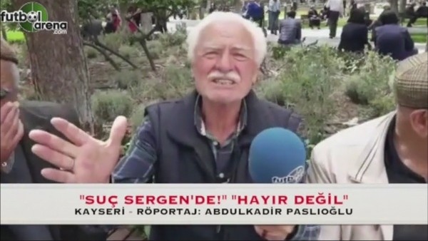 Kayserisporlu amcalardan Sergen Yalçın tartışması!