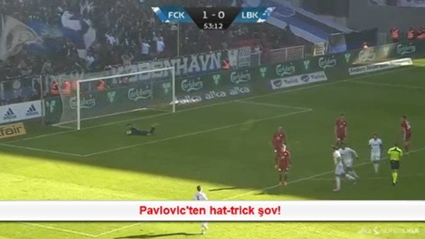 Pavlovic'ten hat-trick şov!