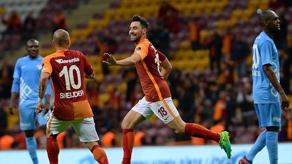 Galatasaray - Osmanlıspor maçından kareler