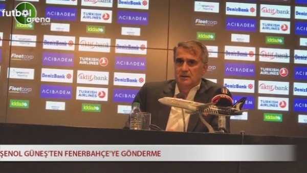 Şenol Güneş'ten Fenerbahçe'ye gönderme