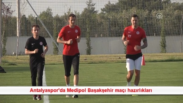 Antalyaspor'da Medipol Başakşehir maçı hazırlıkları