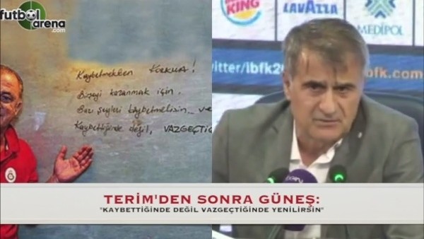 Şenol Güneş'ten Fatih Terim sözü