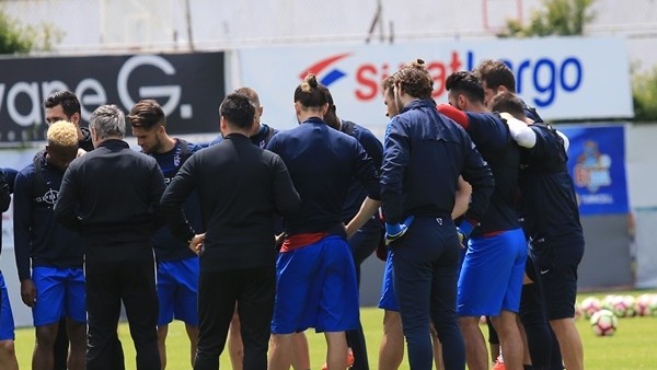Trabzonspor, Bursaspor maçı hazırlıklarını sürdürdü