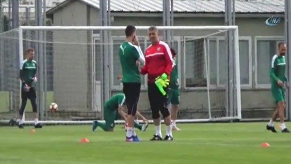 Bursaspor'da Beşiktaş mesaisi başladı