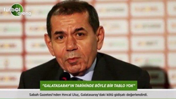 Hıncal Uluç: 'Galatasaray'ın tarihinde böyle bir tablo yok.'