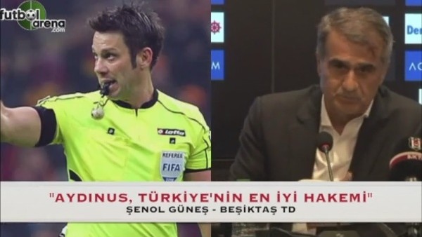 "Fırat Aydınus, Türkiye'nin en iyi hakemi"