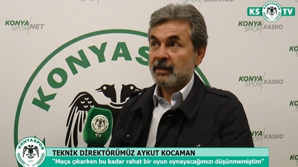 Aykut Kocaman, Karabükspor maçını değerlendirdi