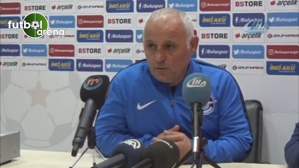 Adana Demirspor Teknik Direktörü Tekin İncebaldır:  ''Mağlup olduğumuz için çok üzgünüm''
