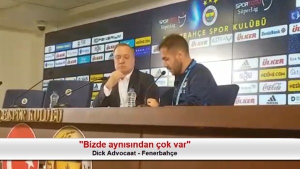 Advocaat: "Bizde aynısından çok var"