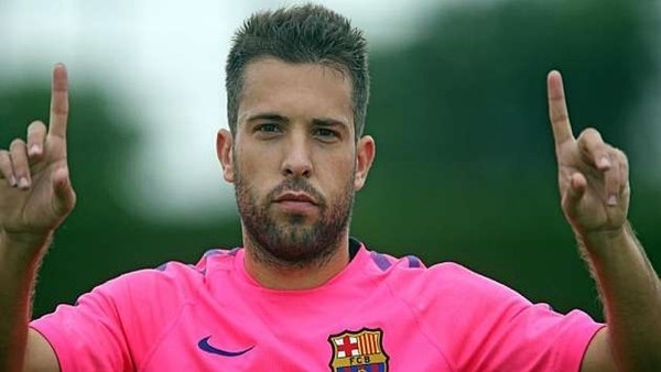 Jordi Alba arkadaşlarına şans tanımadı!