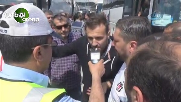 Beşiktaş taraftarı Bursa girişinde aranıyor