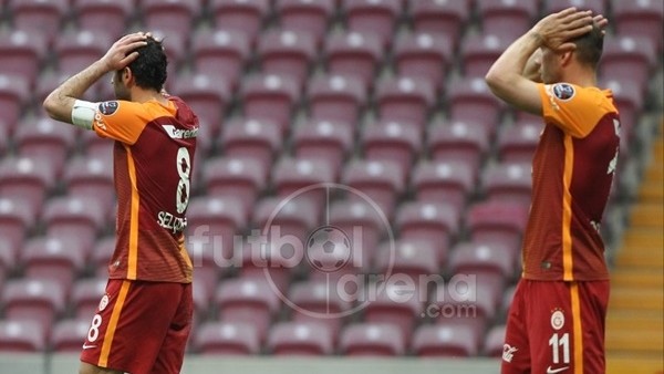 Galatasaray - Kasımpaşa maçından kareler