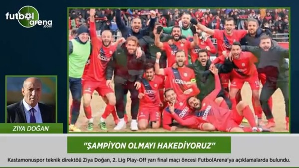 Ziya Doğan: 'Şampiyon olmayı hakediyoruz.'