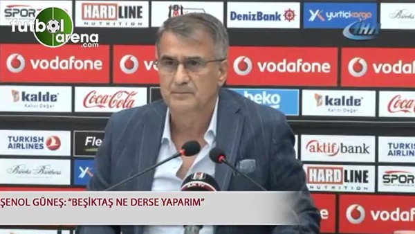 Şenol Güneş: "Beşiktaş ne derse yaparım"