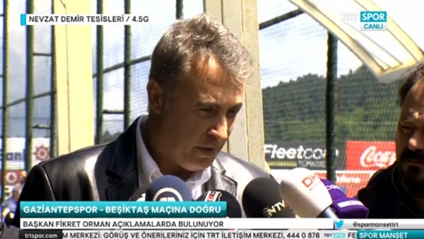 Fikret Orman: "Gaziantep tüm stadı bize açtı dedi"