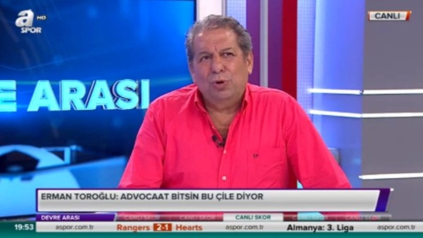 Erman Toroğlu: 'Fenerbahçe'de kabızlık var'