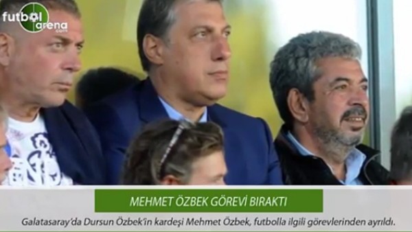 Galatasaray'da Mehmet Özbek görevi bıraktı