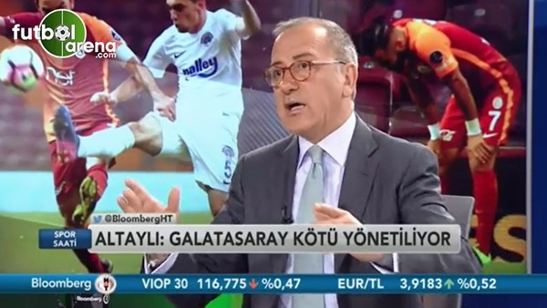 Fatih Altaylı: 'Ben olsam Tudor'u kapıyın önüne koyarım'
