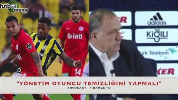 Advocaat: "Yönetim oyuncu temizliği yapmalı"