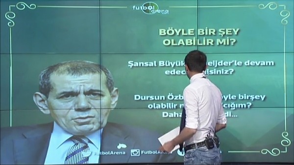 Dursun Özbek'ten Sneijder açıklaması