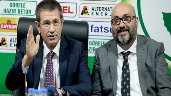 Başbakan Yardımcısı Nurettin Canikli'den Giresunspora ziyaret