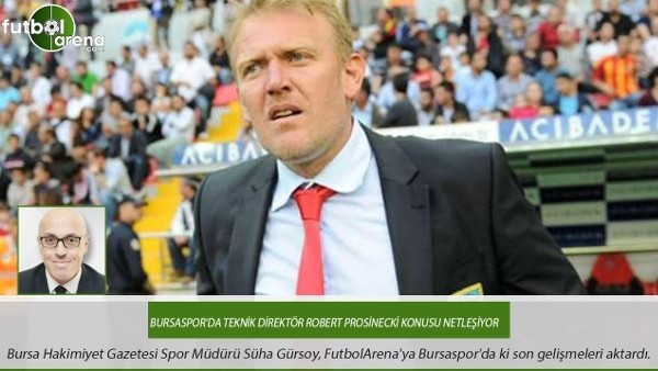 Bursaspor'da teknik direktör Robert Prosinecki konusu netleşiyor