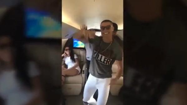 Cristiano Ronaldo'dan çılgın dans!