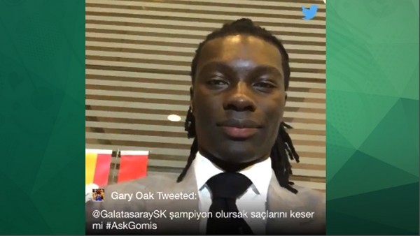 Gomis: "20 golden fazla atarsam saçlarımı kestireceğim"