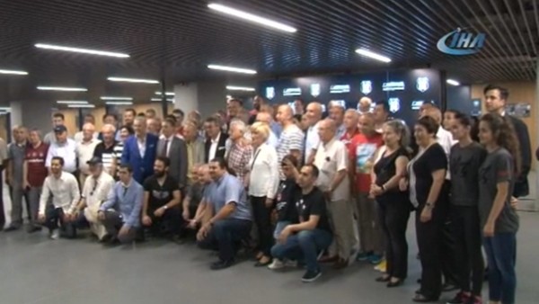 Beşiktaş'ta geleneksel bayramlaşma töreni yapıldı